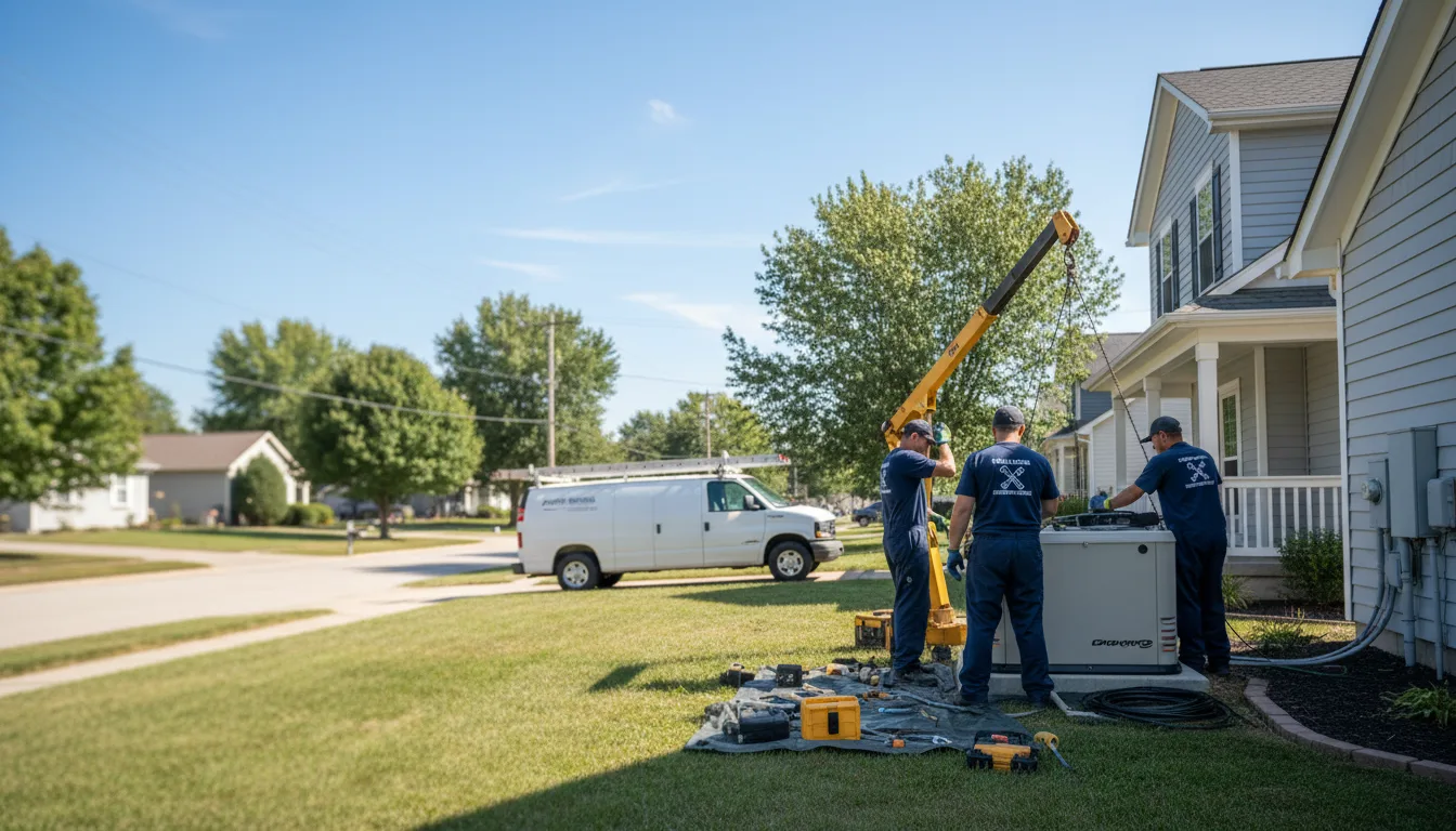 Generator Installation in Aurora, IN near me